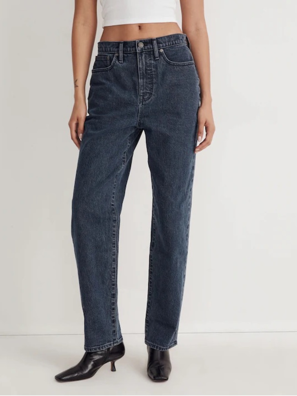 Madewell The Dad Jean Grey 27”